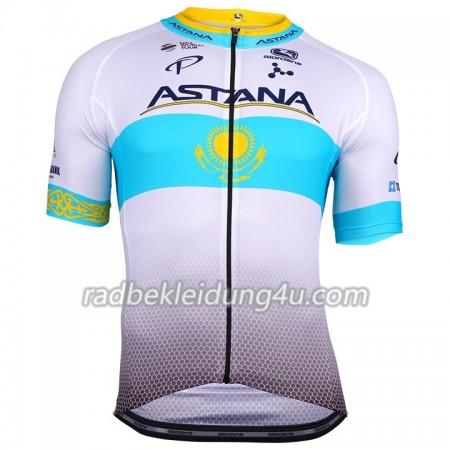 Radtrikot kurzarm 2018 Astana Pro Team Kasachischer Meister